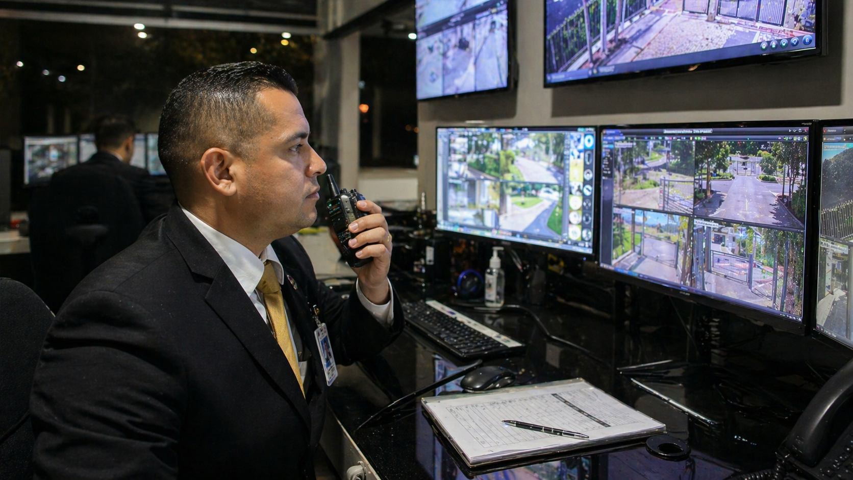 Central de monitoramento da Ágil Segurança Privada